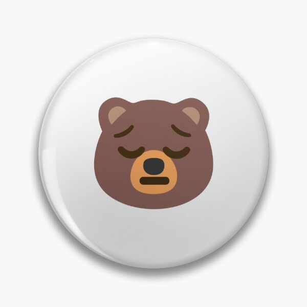 Item preview, Emoji mashup - A bear with a sad face designed and sold by FunneeMonkey.
