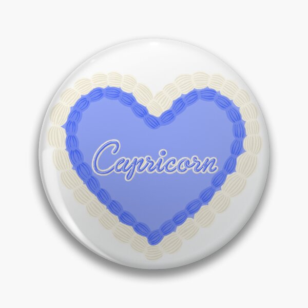 Item preview, Capricorn Zodiac Cake - Blue designed and sold by butterbeansktch.