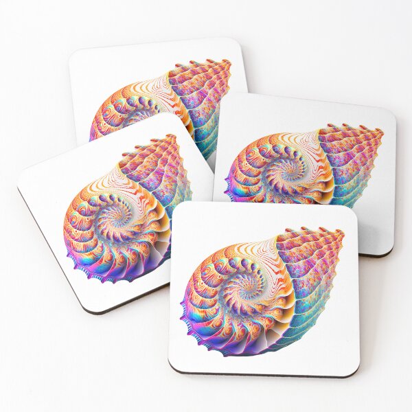 Item preview, psychedelic seashell designed and sold by lylange.