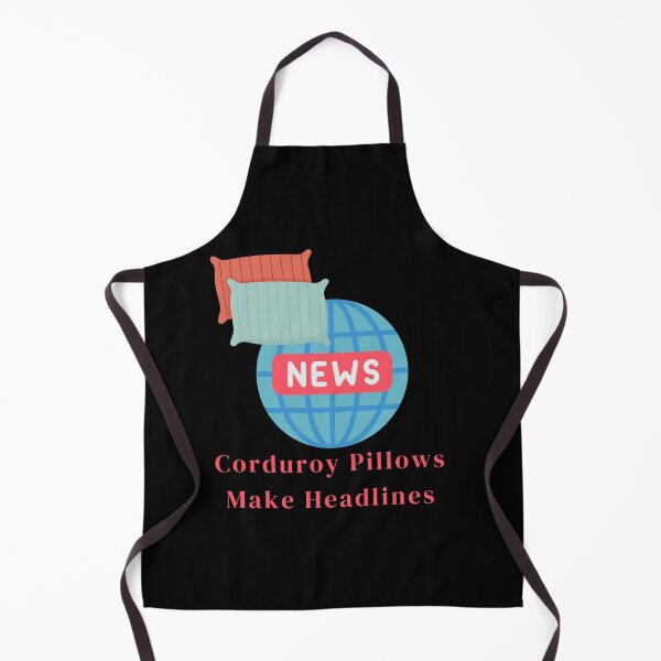 Item preview, Corduroy Pillows Make Headlines designed and sold by AlpacaSmokes.