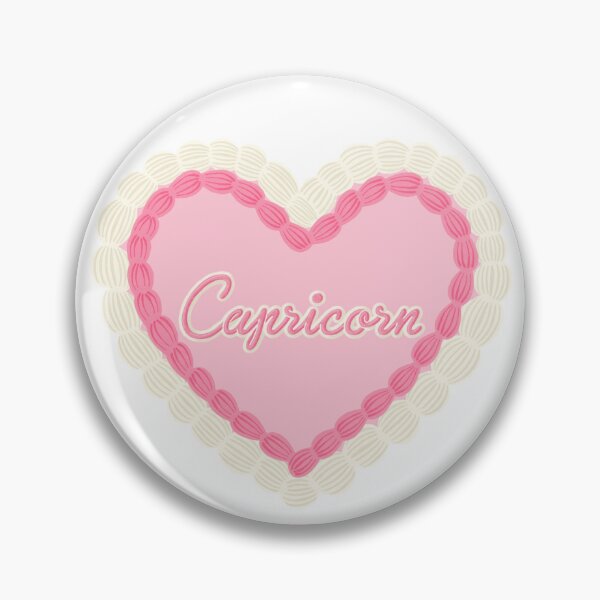 Item preview, Capricorn Zodiac Cake - Pink designed and sold by butterbeansktch.