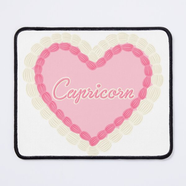 Item preview, Capricorn Zodiac Cake - Pink designed and sold by butterbeansktch.