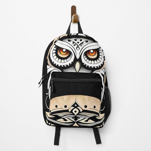 Item preview, Owl tribal mandala tattoo designed and sold by HappyTrippy.