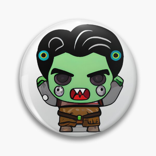 Item preview, Cute Kawaii Chibi Sticker: Zombie Boy designed and sold by Shelley Noel.