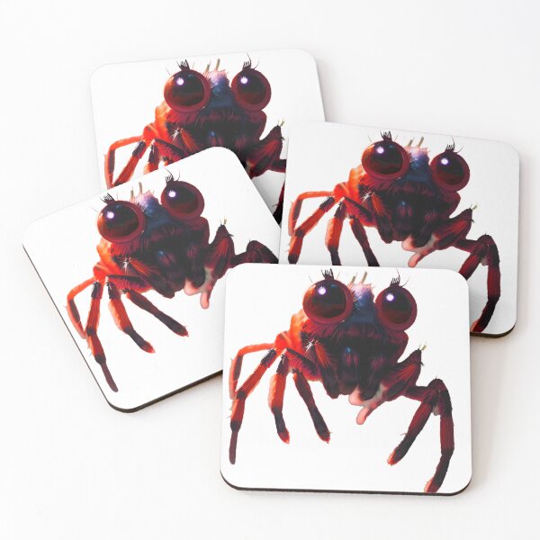Item preview, Red spider with big eyes designed and sold by MadinaFatt.