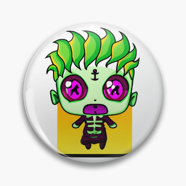 Item preview, Cute Kawaii Chibi Sticker: Zombie Boy designed and sold by Shelley Noel.