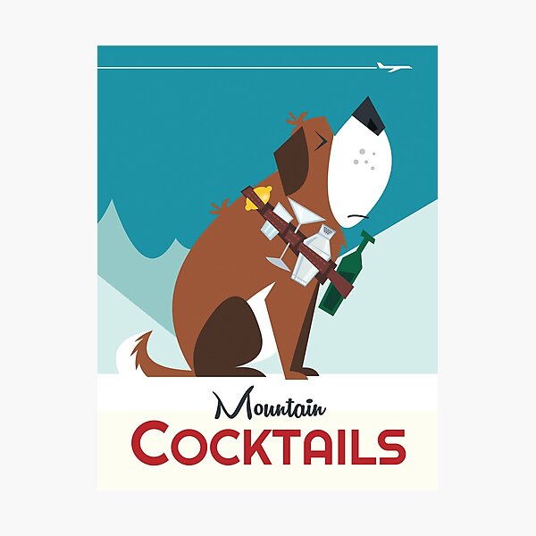 Item preview, Mountain Cocktails designed and sold by GAGodel.