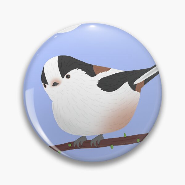 Item preview, Lake District Poster - Long-Tailed Tit designed and sold by LakelandDrawing.