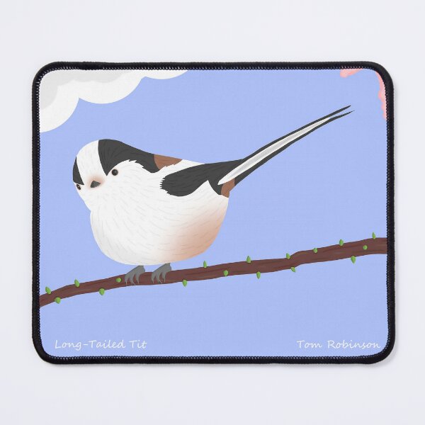 Item preview, Lake District Poster - Long-Tailed Tit designed and sold by LakelandDrawing.