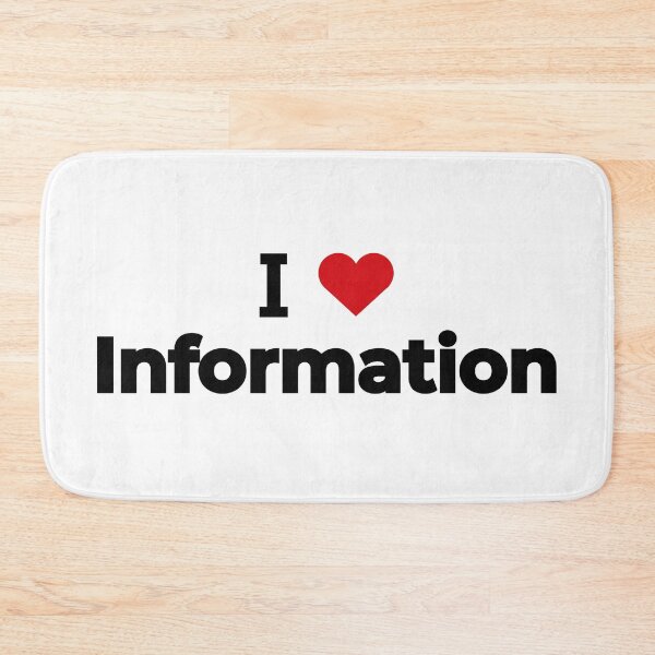 Item preview, I love Information designed and sold by Moyanana.