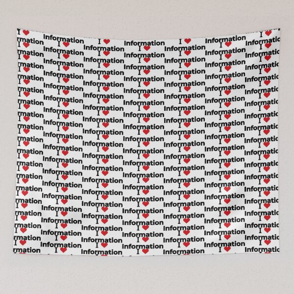 Item preview, I love Information designed and sold by Moyanana.