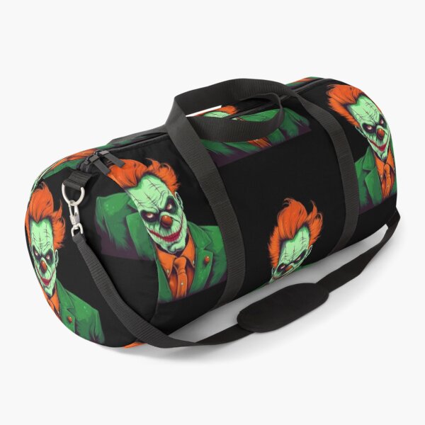 Item preview, Dark Green Clown: Creepy Horror Scary Surreal Bizarre Twisted Vivid Intense Disturbing designed and sold by DigiNook.
