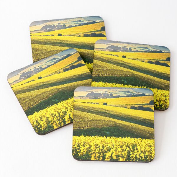 Item preview, rapeseed field designed and sold by Psychopeeet.