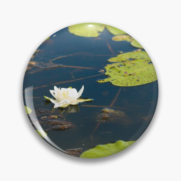 Item preview, White Lilly Pads of the Marsh designed and sold by brandi duhon.