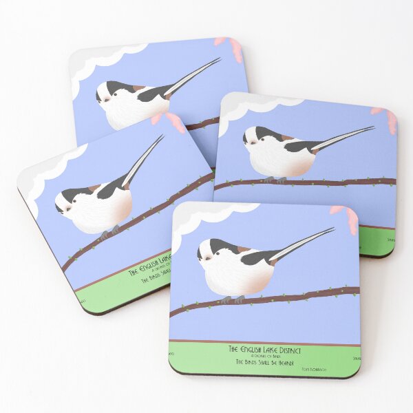 Item preview, Lake District Poster - Long-Tailed Tit designed and sold by LakelandDrawing.