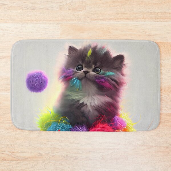 Item preview, Fluffy Kitten #1 designed and sold by Carmillai.
