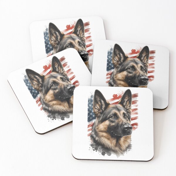 Item preview, Stars and Stripes Shepherd II designed and sold by flamini.