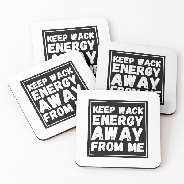 Item preview, Keep Wack energy away from me designed and sold by mikasa.art.