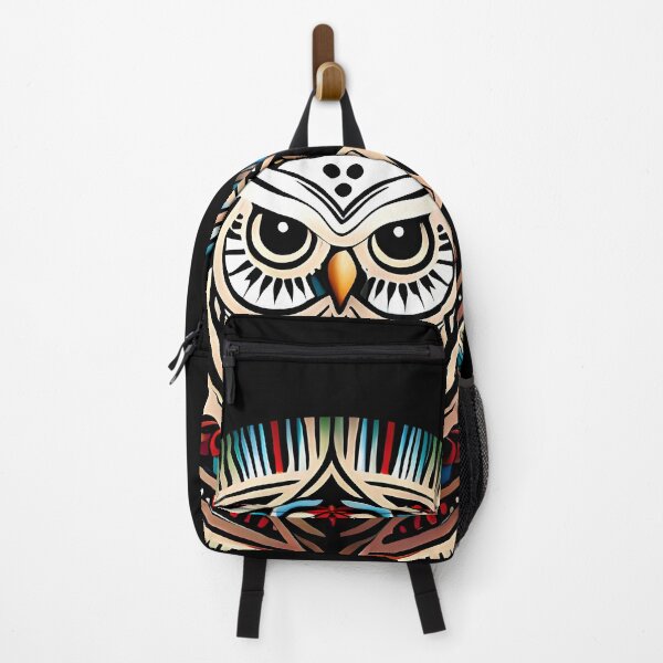 Item preview, Owl tribal mandala tattoo designed and sold by HappyTrippy.