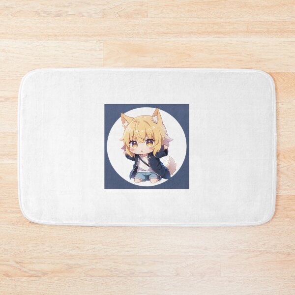 Item preview, A Beautiful Cute Chibi Dog Boy Sticker Very Kawaii designed and sold by HikariAtelier.