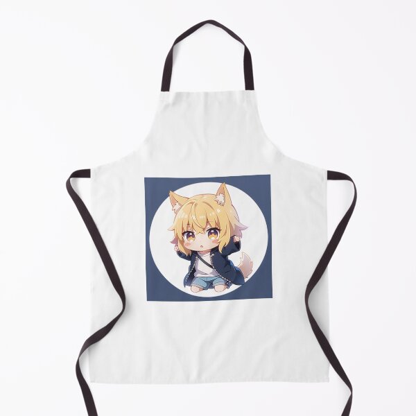 Item preview, A Beautiful Cute Chibi Dog Boy Sticker Very Kawaii designed and sold by HikariAtelier.