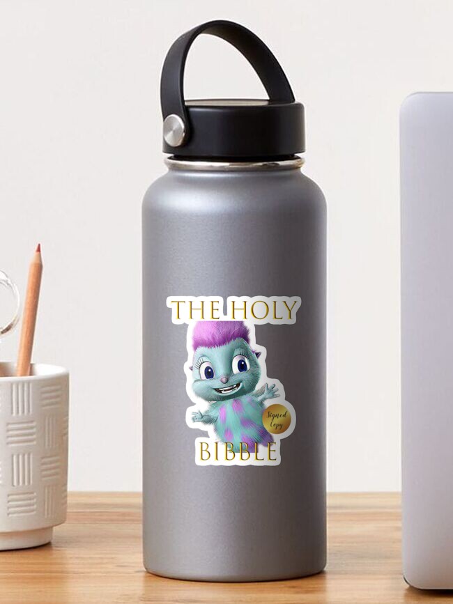 The holy bibble Sticker for Sale by Vixen-DarkHeart