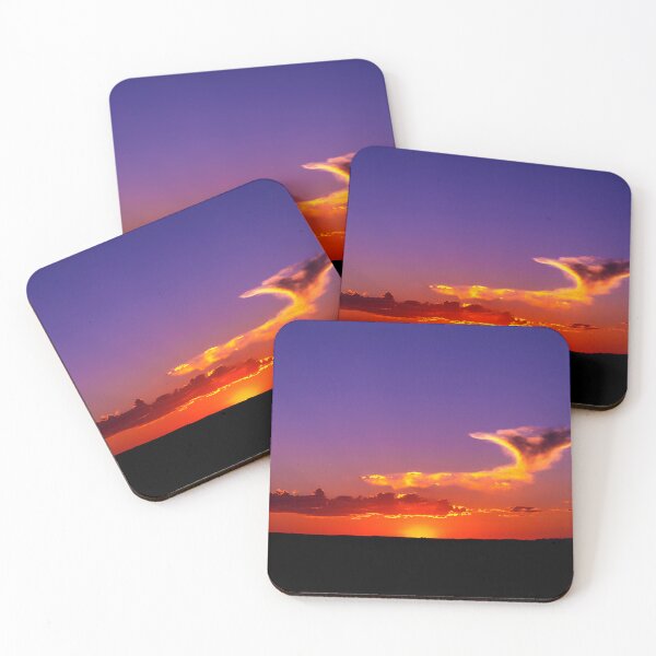 Item preview, SUBLIME #61 - Sunrise/Sunset with Burnt Orange and Purple Sky designed and sold by DEL-Productions.