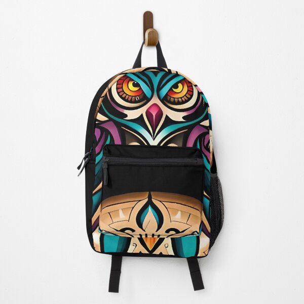 Item preview, Owl tribal mandala tattoo designed and sold by HappyTrippy.