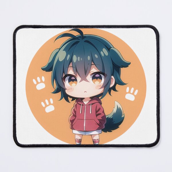 Item preview, A Beautiful Cute Chibi Dog Sticker Very Kawaii designed and sold by HikariAtelier.