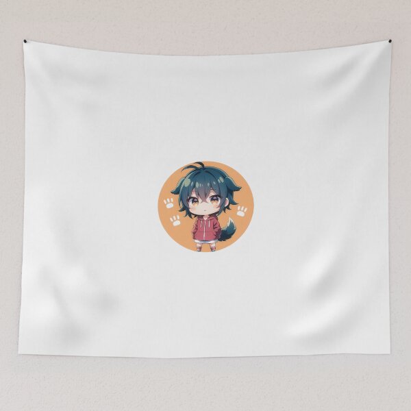 Item preview, A Beautiful Cute Chibi Dog Sticker Very Kawaii designed and sold by HikariAtelier.