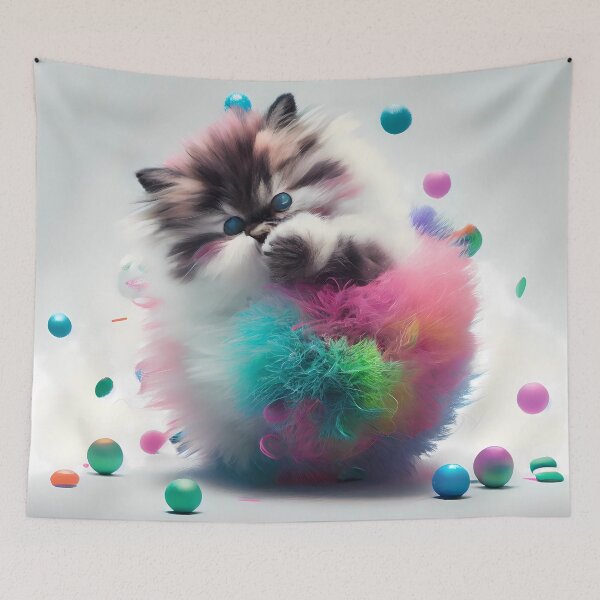 Item preview, Fluffy Kitten #5 designed and sold by Carmillai.