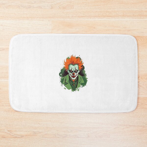 Item preview, Dark Green Clown: Creepy Horror Scary Surreal Bizarre Twisted Vivid Intense Disturbing  designed and sold by DigiNook.