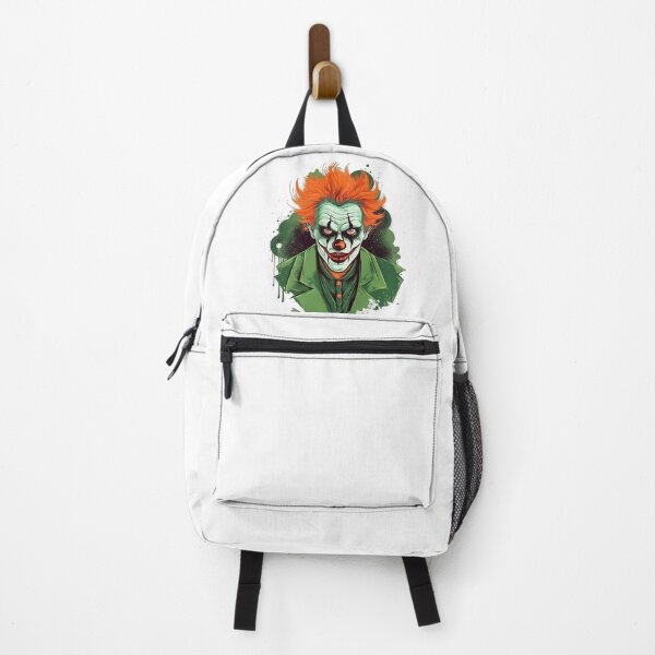 Item preview, Dark Green Clown: Creepy Horror Scary Surreal Bizarre Twisted Vivid Intense Disturbing  designed and sold by DigiNook.
