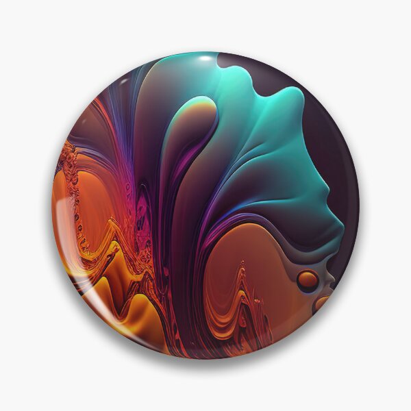 Item preview, Colorful acid ink splash designed and sold by RK - Shop.