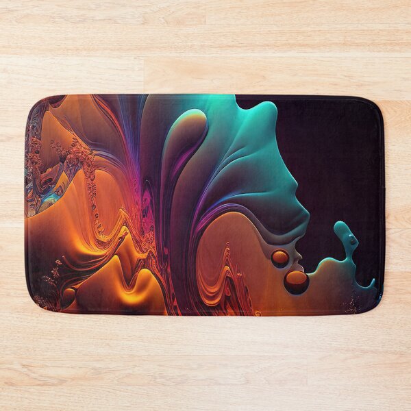 Item preview, Colorful acid ink splash designed and sold by RK - Shop.