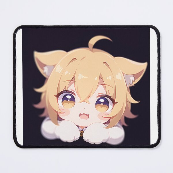 Item preview, A Beautiful Cute Chibi Dog Boy Sticker Very Kawaii designed and sold by HikariAtelier.