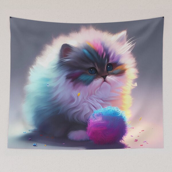 Item preview, Fluffy Kitten #7 designed and sold by Carmillai.