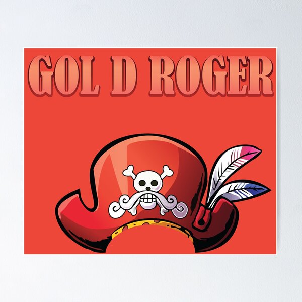 ONE PIECE Poster (A1 - A2) - Gol D. Roger