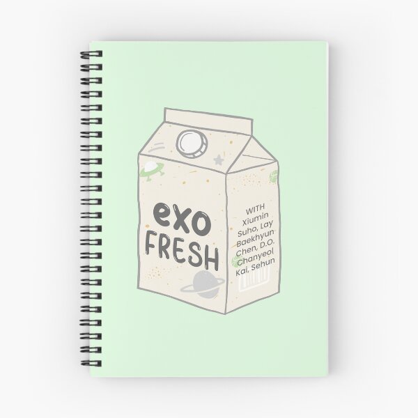 Item preview, EXO - Fresh Juice Box | Kpop Shirt for Fans | Gift for EXO-L designed and sold by Wishful Thinking.