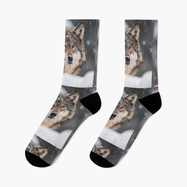 Item preview, Gray Wolf In The Snow designed and sold by Richard Montag.