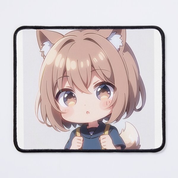 Item preview, A Beautiful Cute Chibi Dog Boy Sticker Very Kawaii designed and sold by HikariAtelier.