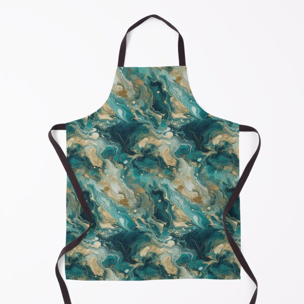 Item preview, Seamless Granite Inspired Pattern - Golden Peacock designed and sold by GenerationalArt.
