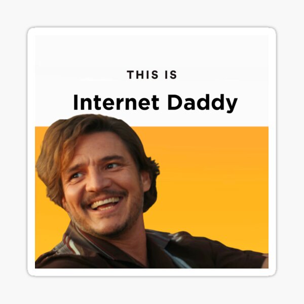 Item preview, This is Pedro Pascal designed and sold by stickrmeme.