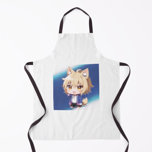 Item preview, A Beautiful Cute Chibi Dog Boy Sticker Very Kawaii designed and sold by HikariAtelier.