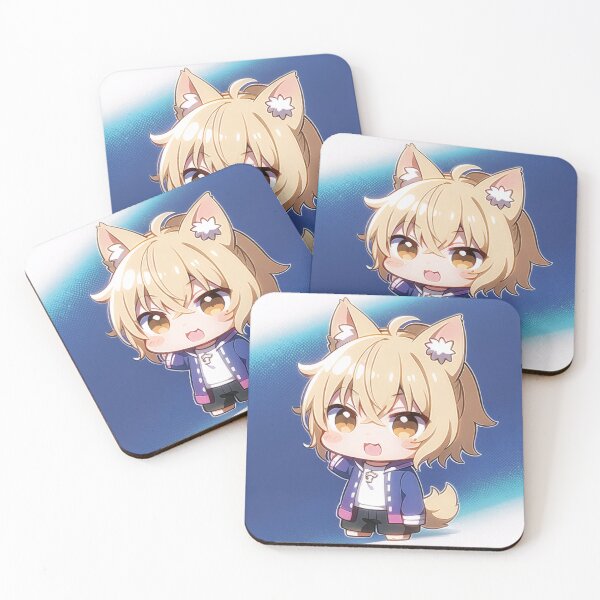 Item preview, A Beautiful Cute Chibi Dog Boy Sticker Very Kawaii designed and sold by HikariAtelier.