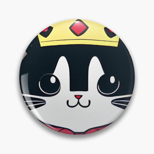 Item preview, Crowned Cat Cutie sticker designed and sold by Xathena.