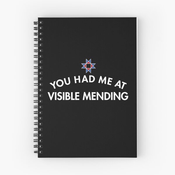 Item preview, You Had Me At Visible Mending designed and sold by twHistory.