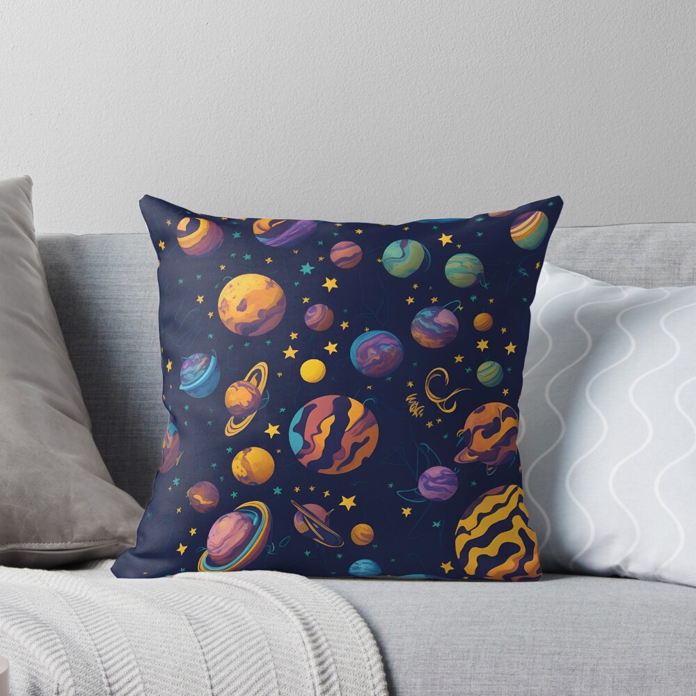 Item preview, Throw Pillow designed and sold by RADRussell.