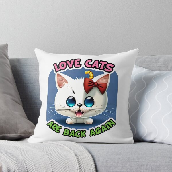 Artikelvorschau, Love Cats sind wieder da entworfen und verkauft von BitplaneDesigns.