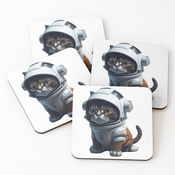 Item preview, Mini Hyperrealistic Futuristic Soldier Cat in Isometric View designed and sold by MediaPOX.
